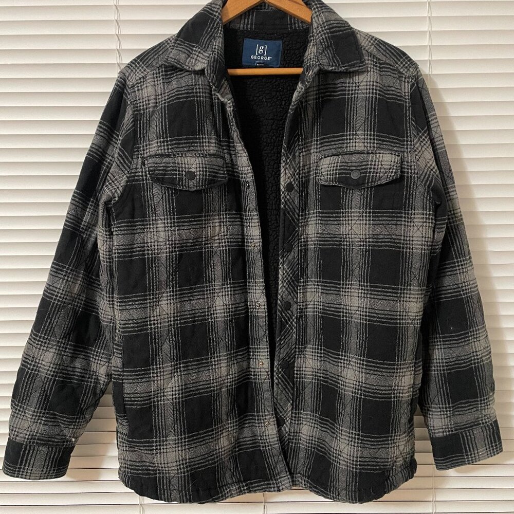 Oversized Plaid Jacket